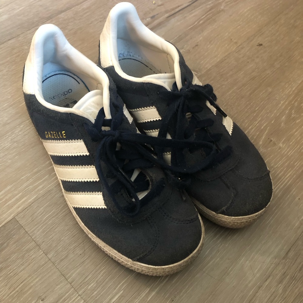 Kids Adidas Gazelle Navy